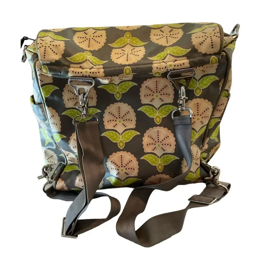 Petunia Pickle Bottom Abundance Boxy Backpack Convertible Diaper Bag